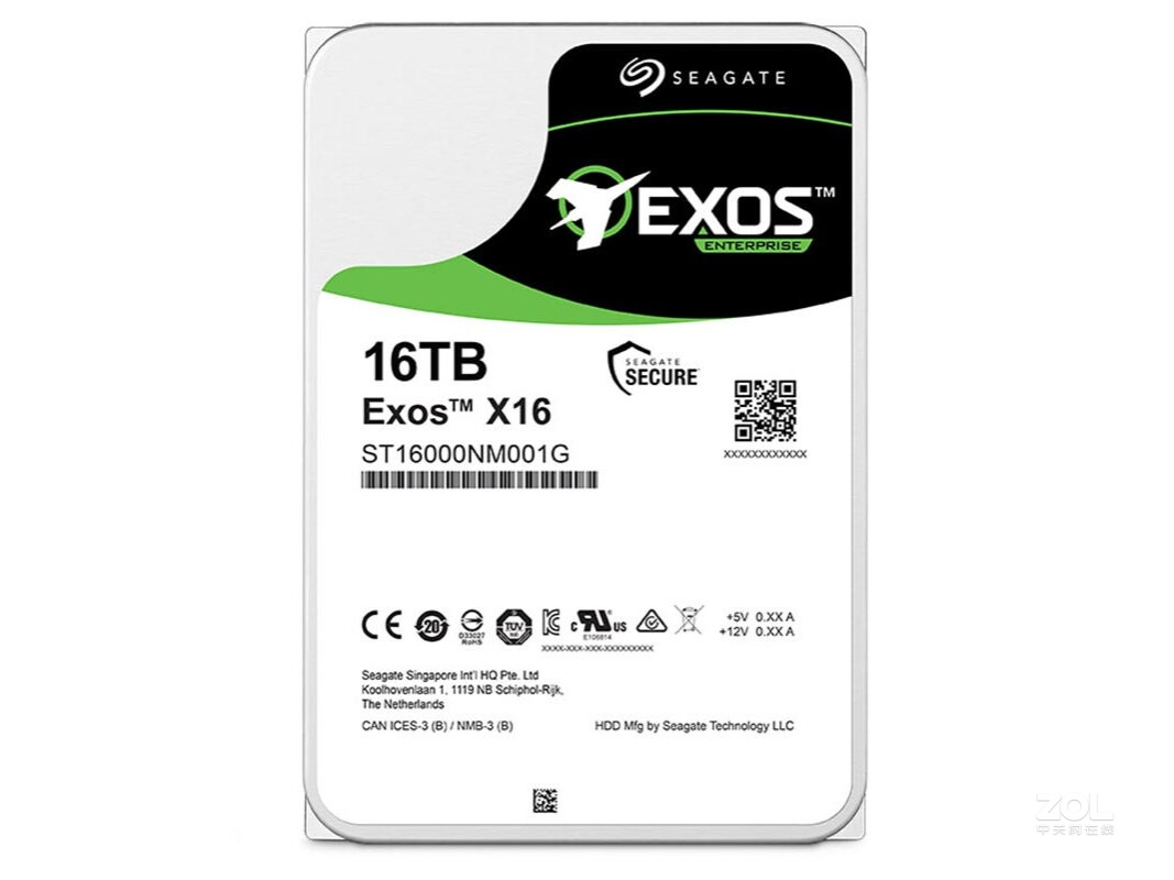 希捷银河Exos X16 16TB 7200转 256MB SATA3(ST16000NM001G) 希捷银河Exos X16 16TB 7200转 256MB SATA3(ST16000NM001G)
